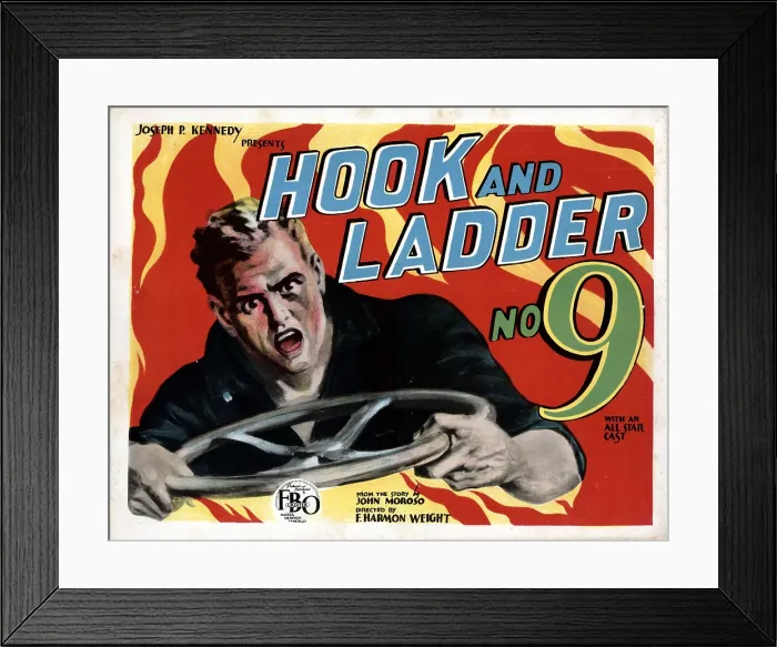 Framed Print : HOOK AND LADDER NO. 9, 1927 Framed Print : HOOK AND LADDER NO. 9, 1927