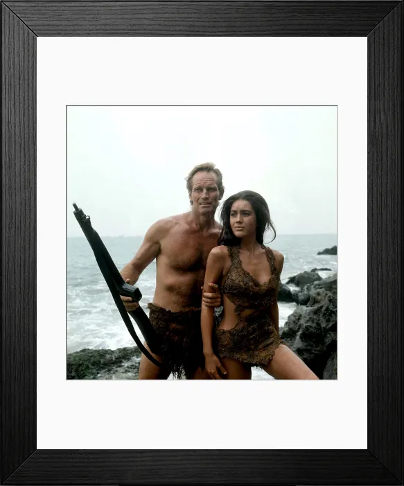 Framed Print : PLANET OF THE APES, Charlton Heston, Linda Harrison, 1968, TM & Copyright (c) 20th Century Fox Film Corp. All rights reserved Framed Print : PLANET OF THE APES, Charlton Heston, Linda Harrison, 1968, TM & Copyright (c) 20th Century Fox Film Corp. All rights reserved