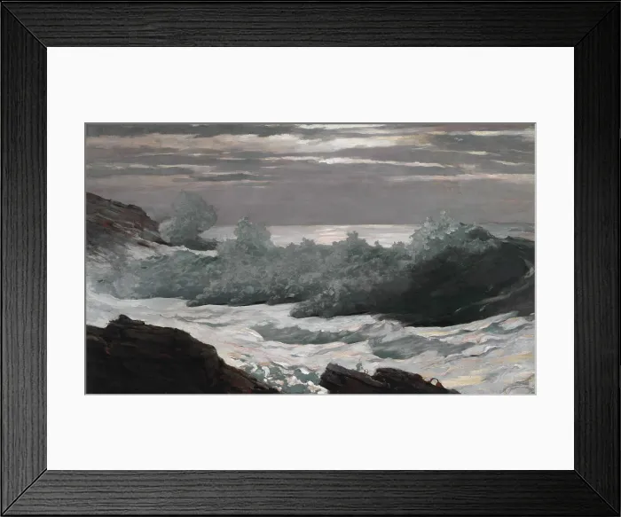 Framed Print : Early Morning After a Storm at Sea, 1900-1903, by Winslow Homer, 1836-1910, American, realist painting, oil on canvas Framed Print : Early Morning After a Storm at Sea, 1900-1903, by Winslow Homer, 1836-1910, American, realist painting, oil on canvas