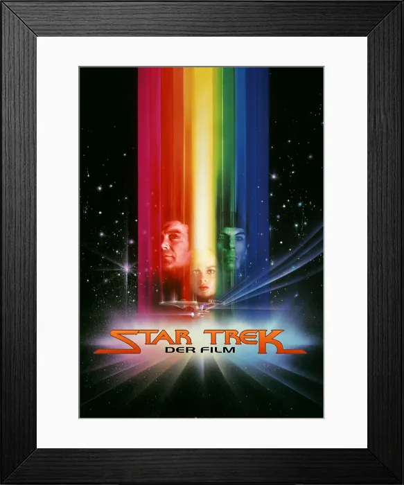 Framed Print : STAR TREK: THE MOTION PICTURE, from left: William Shatner, Persis Khambattam, Leonard Nimoy, 1979. Paramount Pictures / courtesy Everett Collection
