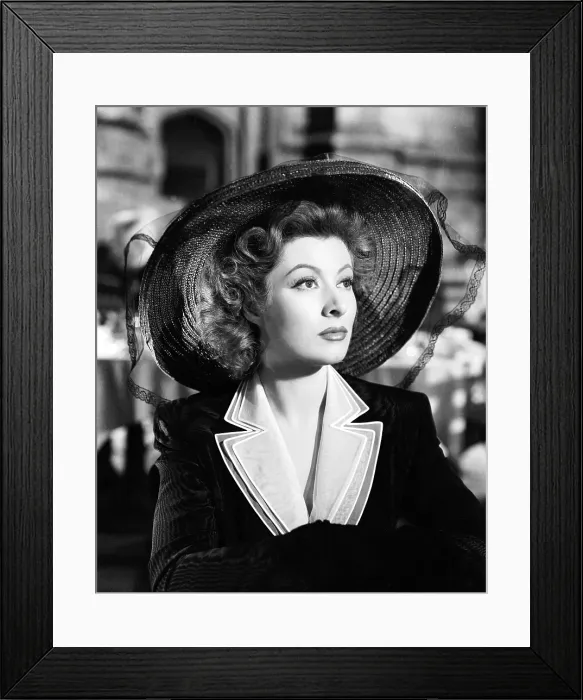 Framed Print : RANDOM HARVEST, Greer Garson, 1942
