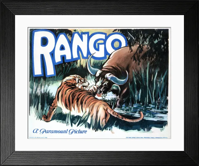 Framed Print : RANGO, 1931