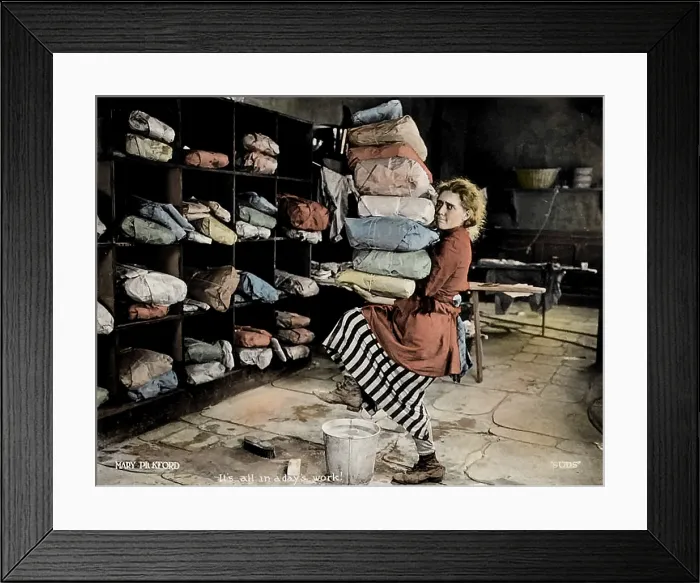 Framed Print : SUDS, Mary Pickford, 1920