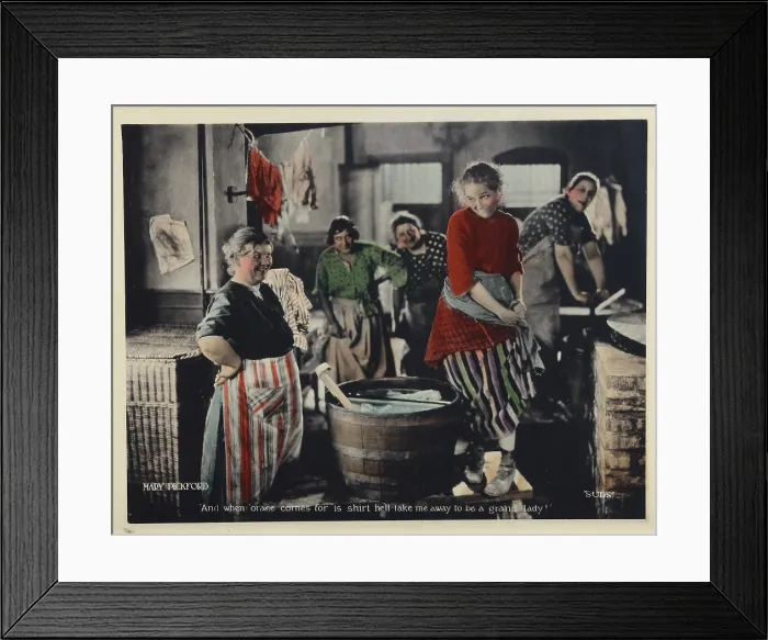 Framed Print : SUDS, Mary Pickford, (front right), 1920