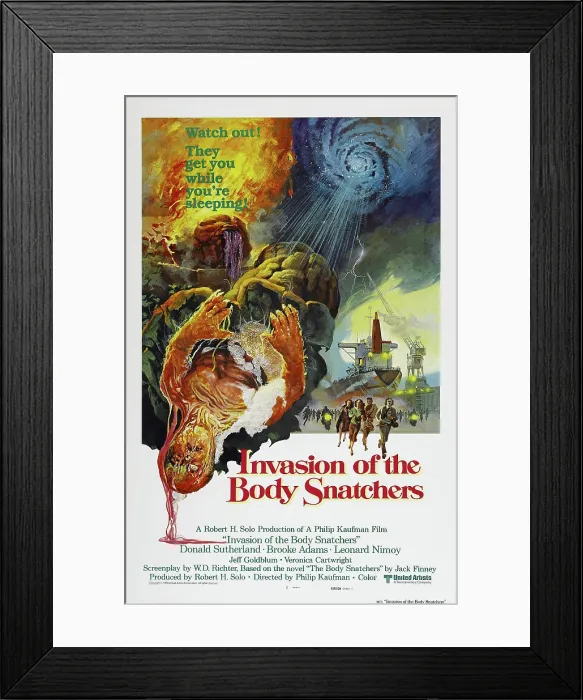 Framed Print : INVASION OF THE BODY SNATCHERS, poster art, 1978