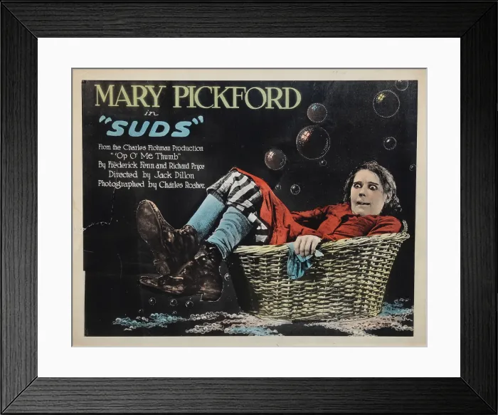 Framed Print : SUDS, Mary Pickford, 1920