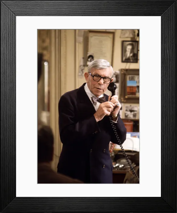 Framed Print : THE SUNSHINE BOYS, George Burns, 1975