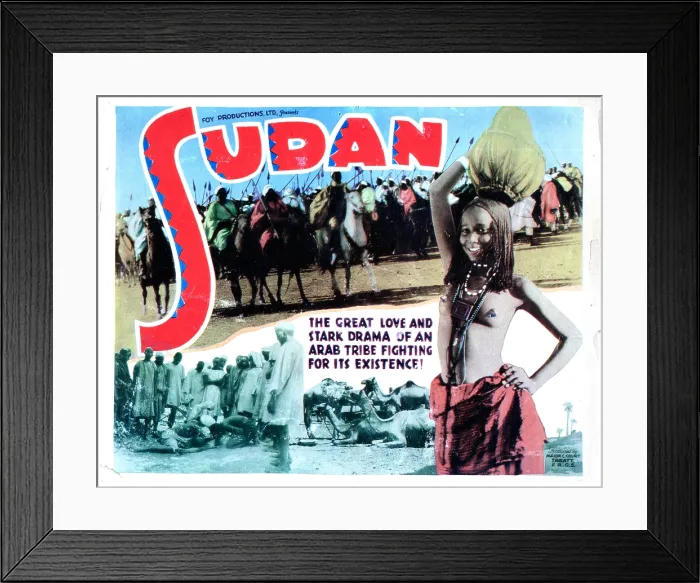 Framed Print : SUDAN, 1930 Framed Print : SUDAN, 1930