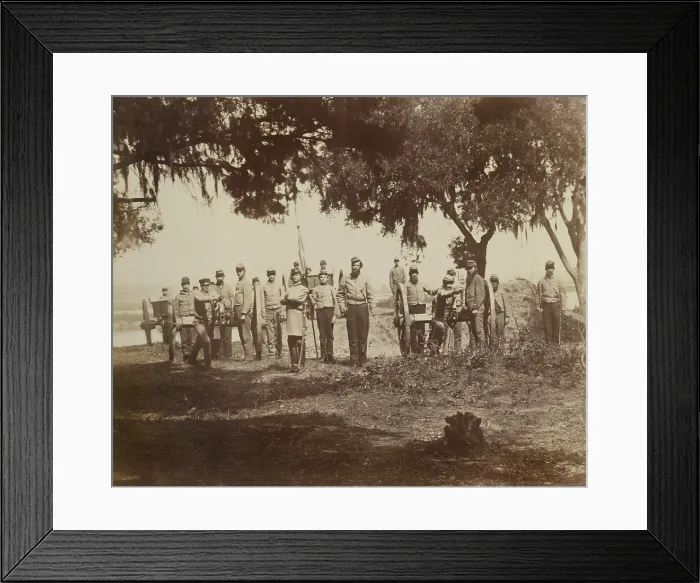 Framed Print : US Civil War. Confederate artillery near Charleston, S.C. in 1863. Union Admiral Samuel Dupont commanded a US Navy fleet that arrived off Charleston in early 1863 Framed Print : US Civil War. Confederate artillery near Charleston, S.C. in 1863. Union Admiral Samuel Dupont commanded a US Navy fleet that arrived off Charleston in early 1863