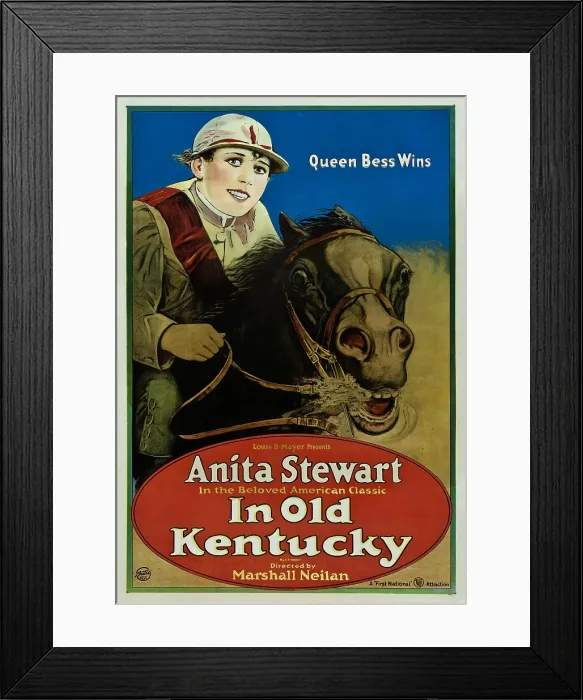 Framed Print : IN OLD KENTUCKY, Anita Stewart, 1919 Framed Print : IN OLD KENTUCKY, Anita Stewart, 1919