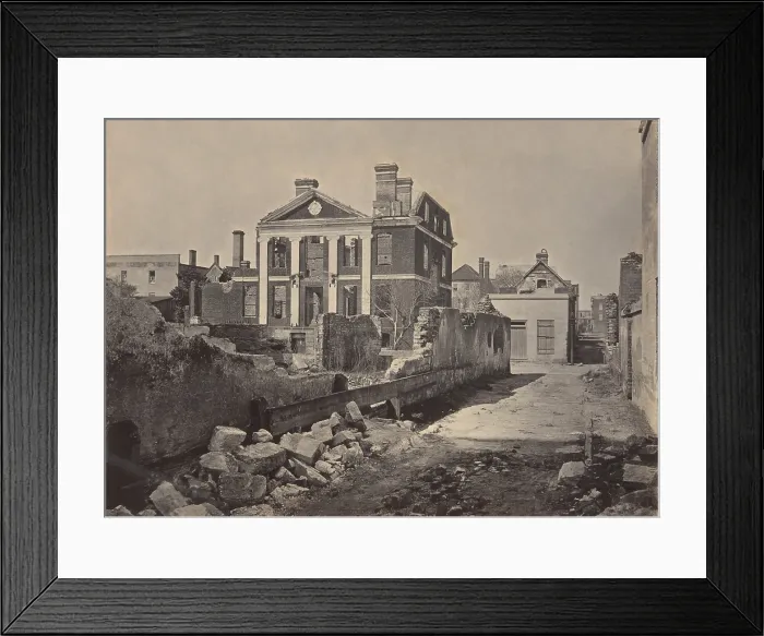 Framed Print : Pinckney Mansion on East Bay Street just north of the City Market. Built ca. 1745 by Charles Pinckney, a signer of the United States Constitution, governor of South Carolina Framed Print : Pinckney Mansion on East Bay Street just north of the City Market. Built ca. 1745 by Charles Pinckney, a signer of the United States Constitution, governor of South Carolina
