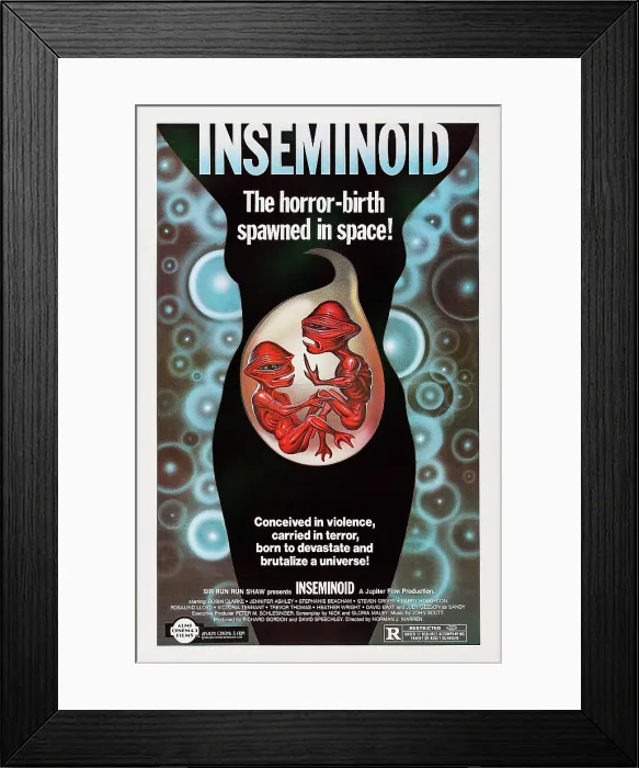 Framed Print : INSEMINOID, (aka HORROR PLANET), US poster, 1981, Almi Cinema 5 / courtesy Everett Collection