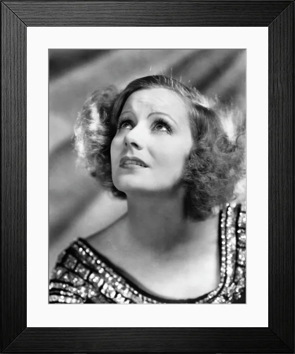 Framed Print : INSPIRATION, Greta Garbo, portrait by Clarence Sinclair Bull, 1931