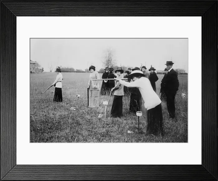 Framed Print : Meeting of the Nemours Gun Club of Wilmington, Delaware, c. 1914-1915