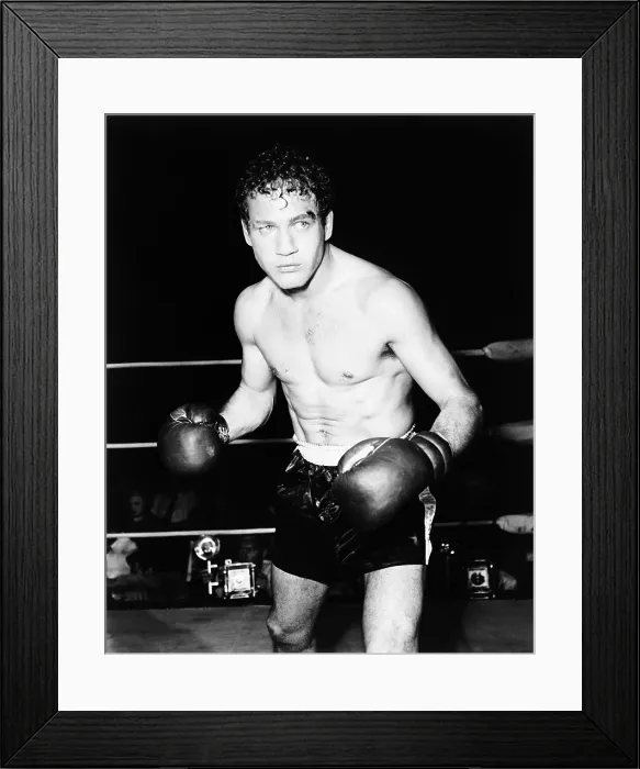 Framed Print : SOMEBODY UP THERE LIKES ME, Paul Newman, 1956