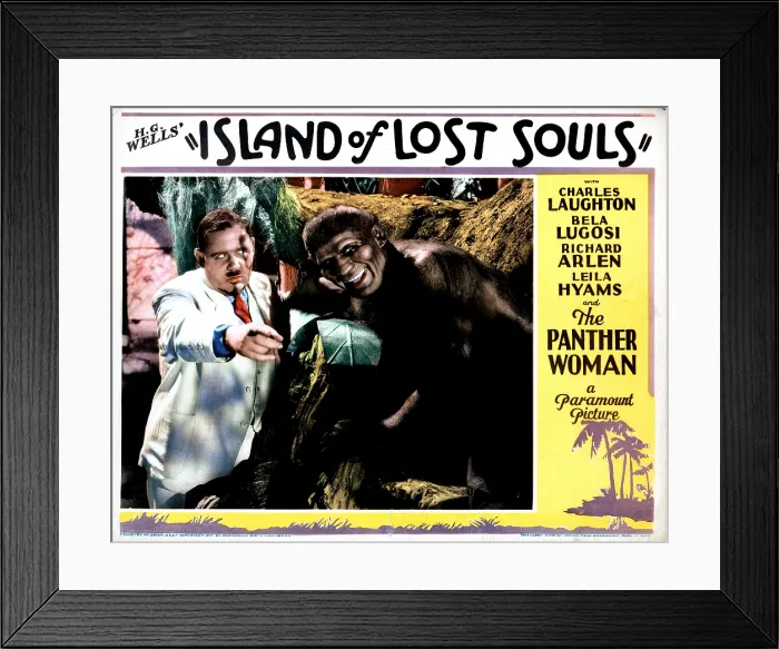 Framed Print : ISLAND OF LOST SOULS, Charles Laughton, (left), 1932 Framed Print : ISLAND OF LOST SOULS, Charles Laughton, (left), 1932