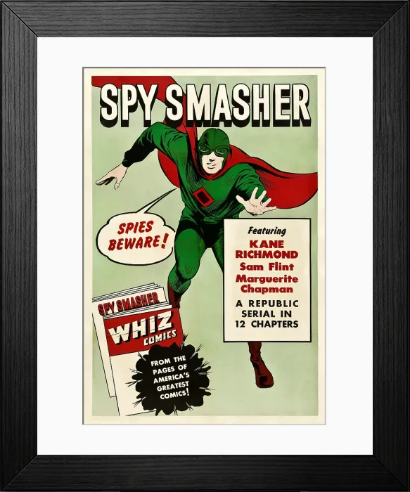 Framed Print : SPY SMASHER, 1942 Framed Print : SPY SMASHER, 1942