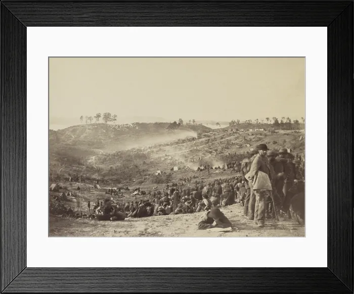 Framed Print : US Civil War. The Overland Campaign, Battle of Spotsylvania, June 3, 1863 Framed Print : US Civil War. The Overland Campaign, Battle of Spotsylvania, June 3, 1863