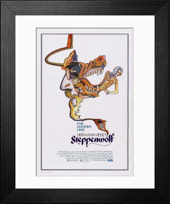 Framed Print : STEPPENWOLF, poster art, 1974 Framed Print : STEPPENWOLF, poster art, 1974