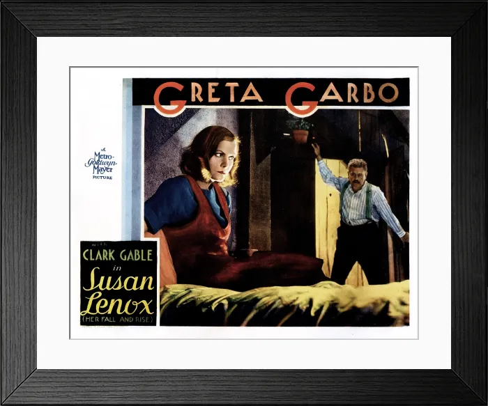 Framed Print : SUSAN LENOX - HER FALL AND RISE, from left, Greta Garbo, Alan Hale, Sr. 1931 Framed Print : SUSAN LENOX - HER FALL AND RISE, from left, Greta Garbo, Alan Hale, Sr. 1931