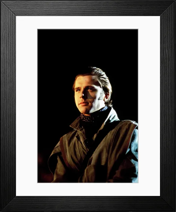 Framed Print : SUNDOWN: THE VAMPIRE IN RETREAT, Maxwell Caulfield, 1990, Vestron Pictures / courtesy Everett Collection Framed Print : SUNDOWN: THE VAMPIRE IN RETREAT, Maxwell Caulfield, 1990, Vestron Pictures / courtesy Everett Collection