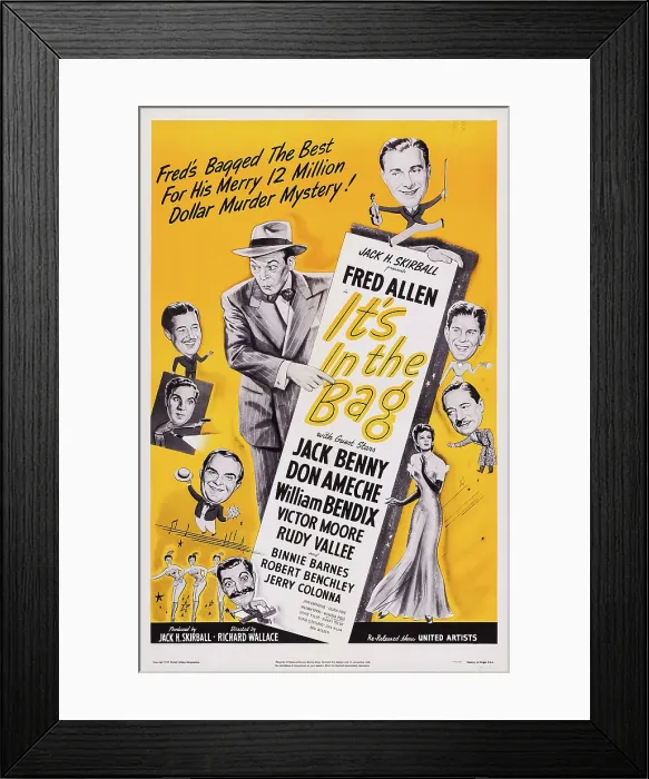Framed Print : IT'S IN THE BAG