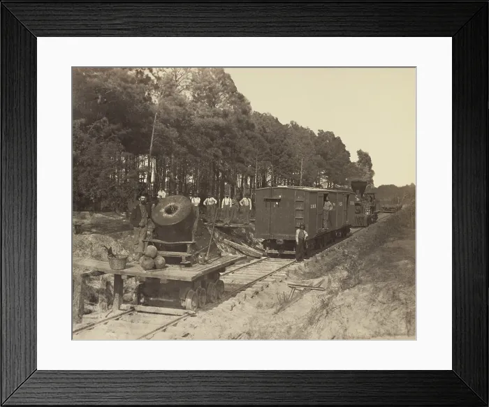 Framed Print : US Civil War, Petersburg Campaign, June 9, 1864 to March 25, 1865