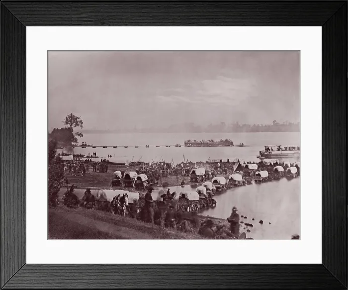 Framed Print : US Civil War. Overland Campaign, May-June 1864