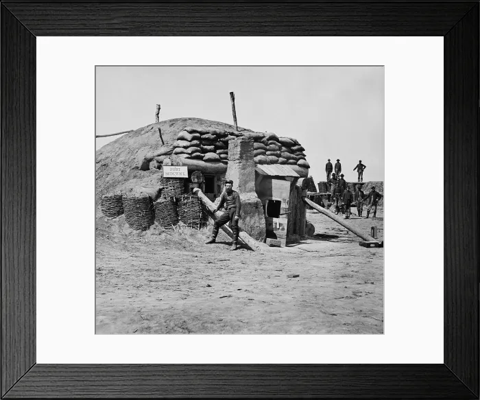 Framed Print : US Civil War. Petersburg Campaign, June 9, 1864 to March 25, 1865