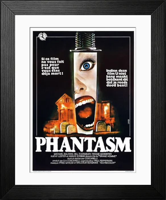 Framed Print : PHANTASM, Belgian poster art, 1979. Avco Embassy / courtesy Everett Collection
