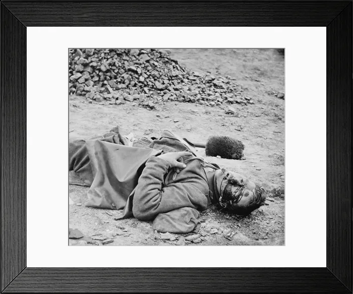 Framed Print : US Civil War. The Fall of Petersburg and Richmond, March 26-April 2