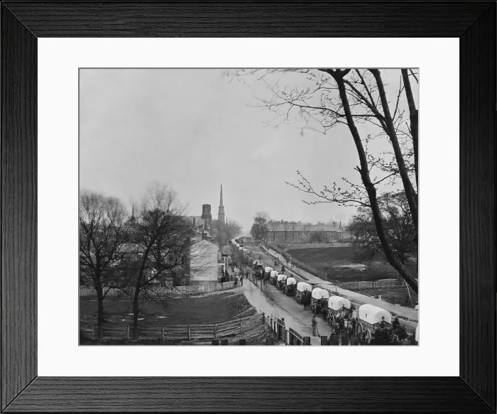 Framed Print : US Civil War, The Fall of Petersburg and Richmond, March 26-April 2, 1864