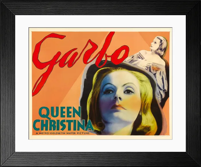 Framed Print : QUEEN CHRISTINA, Greta Garbo, 1933