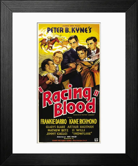 Framed Print : RACING BLOOD, second from right: Frankie Darro, 1936 Framed Print : RACING BLOOD, second from right: Frankie Darro, 1936