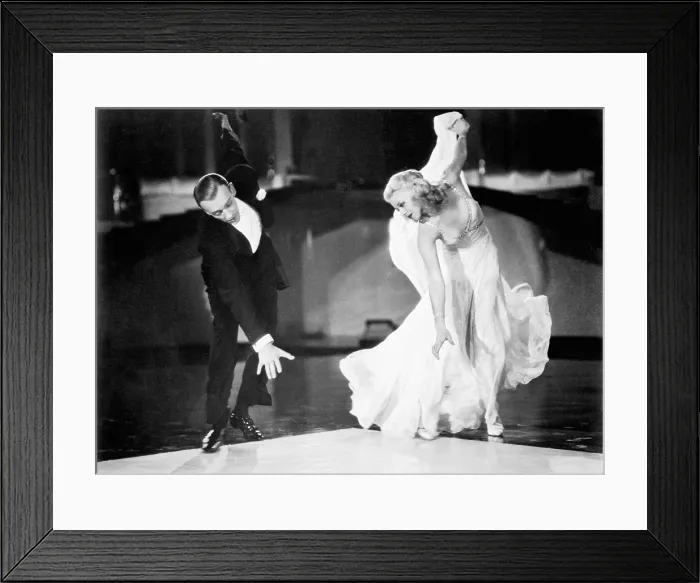 Framed Print : SWING TIME, Fred Astaire, Ginger Rogers, 1936
