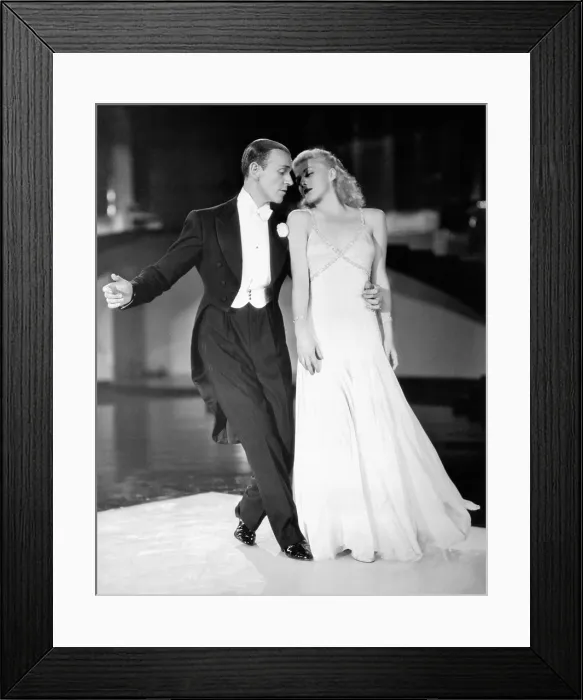 Framed Print : SWING TIME, Fred Astaire, Ginger Rogers, 1936