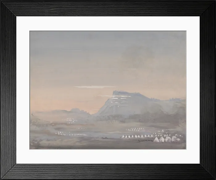 Framed Print : Lookout Mountain, in Tennessee, with military camps on the lowlands near the Tennessee River Framed Print : Lookout Mountain, in Tennessee, with military camps on the lowlands near the Tennessee River