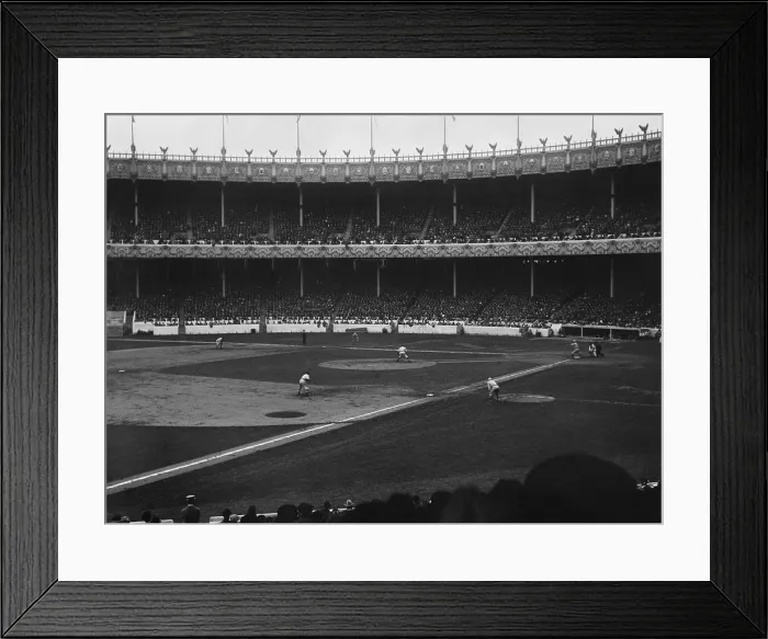 Framed Print : 4th game of the World Series at the New York Polo Grounds, Oct. 11, 1912. The Red Sox beat the Giants 3 to 1, and went on the win the championship in 7 games (BSLOC_2018_4_117) Framed Print : 4th game of the World Series at the New York Polo Grounds, Oct. 11, 1912. The Red Sox beat the Giants 3 to 1, and went on the win the championship in 7 games (BSLOC_2018_4_117)