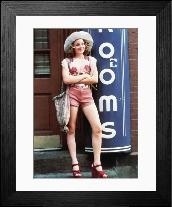 Framed Print : TAXI DRIVER, Jodie Foster, 1976