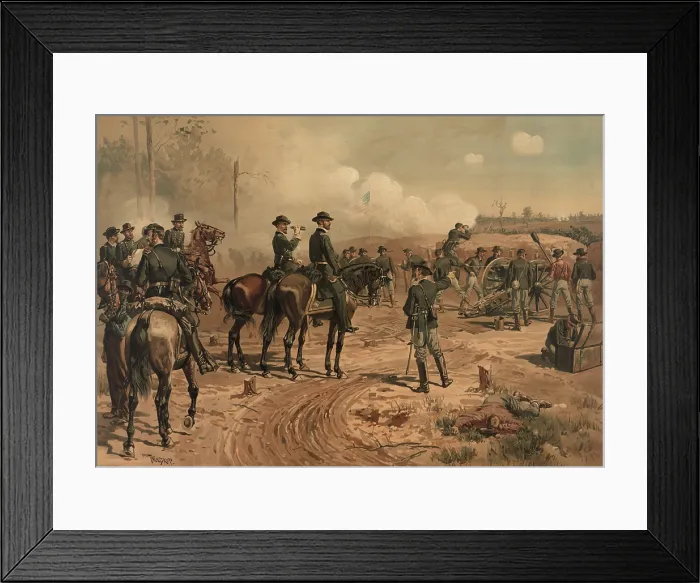 Framed Print : US Civil War. Atlanta Campaign, May 7- Sept. 2, 1864. Siege of Atlanta, July 22 through Sept. 2, 1864 Framed Print : US Civil War. Atlanta Campaign, May 7- Sept. 2, 1864. Siege of Atlanta, July 22 through Sept. 2, 1864