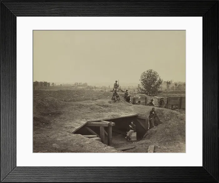 Framed Print : US Civil War. Atlanta Campaign, May 7- Sept. 2, 1864. Siege of Atlanta, July 22 through Sept. 2, 1864 Framed Print : US Civil War. Atlanta Campaign, May 7- Sept. 2, 1864. Siege of Atlanta, July 22 through Sept. 2, 1864