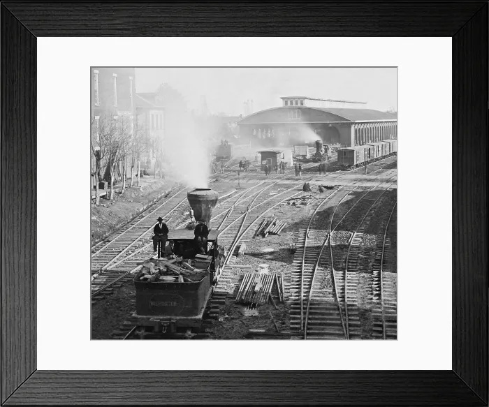 Framed Print : US Civil War. Federal occupation of Atlanta, Georgia, Sept. 2 - Nov. 15, 1864