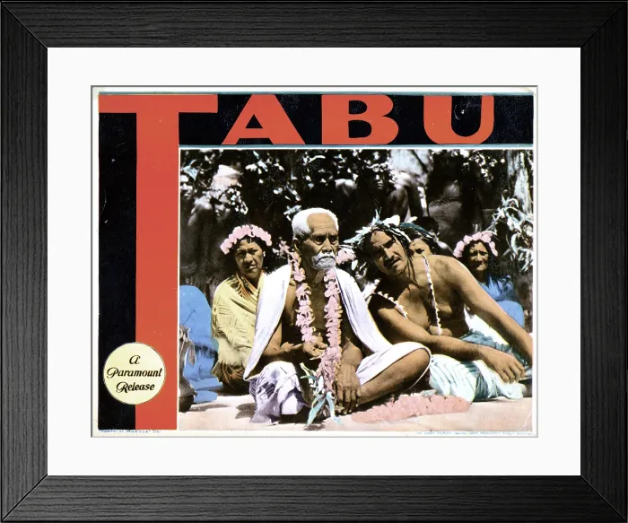 Framed Print : TABU, 1931