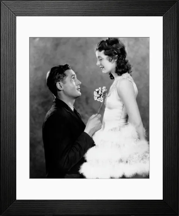 Framed Print : STREET ANGEL, from left: Charles Farrell, Janet Gaynor, 1928, TM & Copyright 20th Century Fox Film Corp. / courtesy Everett Collection