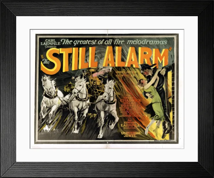 Framed Print : THE STILL ALARM, 1926