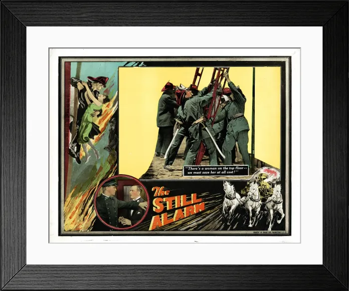 Framed Print : THE STILL ALARM, 1926 Framed Print : THE STILL ALARM, 1926