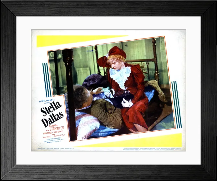 Framed Print : STELLA DALLAS, from left, Alan Hale, Sr. Barbara Stanwyck, 1937 Framed Print : STELLA DALLAS, from left, Alan Hale, Sr. Barbara Stanwyck, 1937
