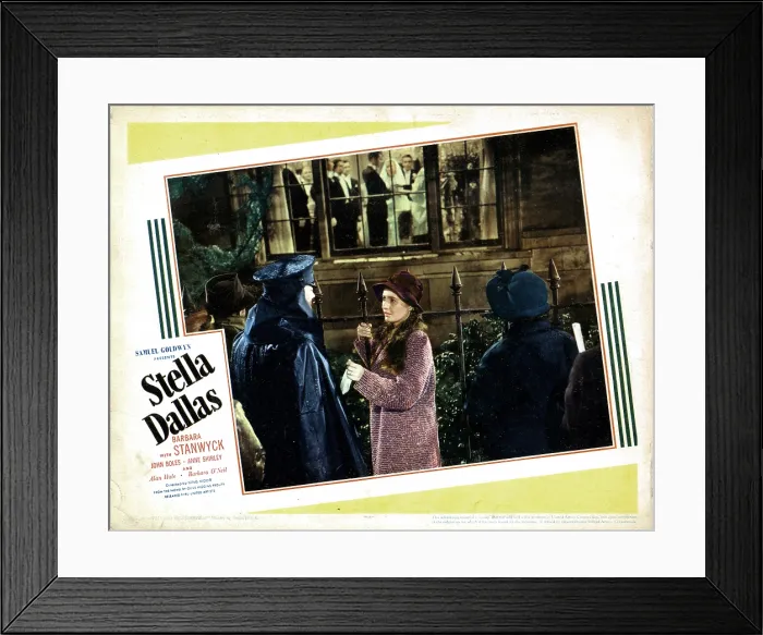 Framed Print : STELLA DALLAS, Barbara Stanwyck, 1937 Framed Print : STELLA DALLAS, Barbara Stanwyck, 1937
