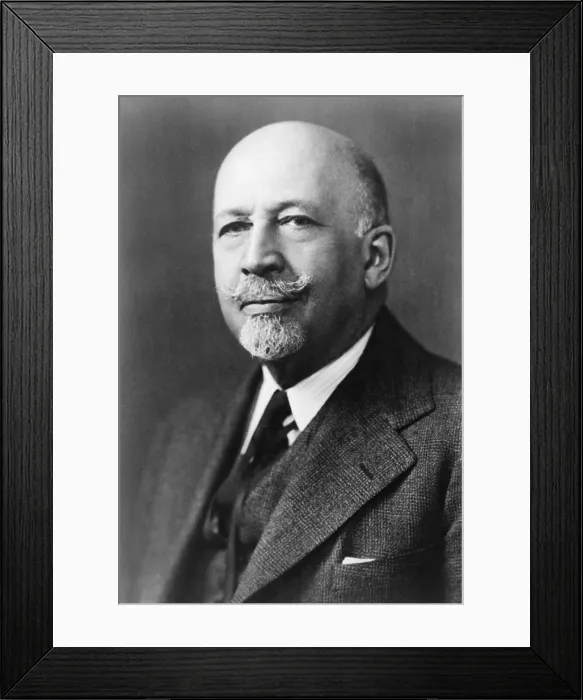 Framed Print : William Edward Burghardt Du Bois, ca. 1930-1950. Socialists like W.E.B. Du Bois were shunned by people and organizations that conformed to post-World War 2 anti-communism Framed Print : William Edward Burghardt Du Bois, ca. 1930-1950. Socialists like W.E.B. Du Bois were shunned by people and organizations that conformed to post-World War 2 anti-communism