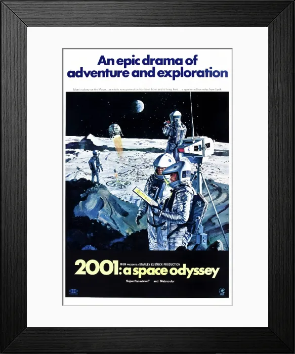 Framed Print : 2001: A SPACE ODYSSEY (aka TWO THOUSAND AND ONE: A SPACE ODYSSEY), 1968